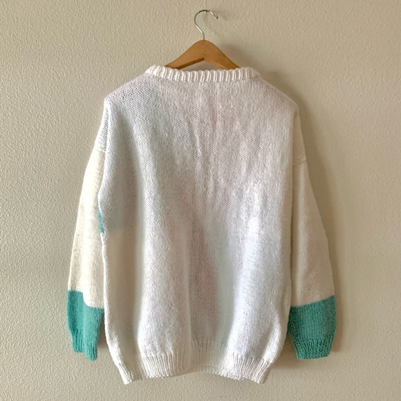 Vintage 80s Knit Sweater - Picture 2 of 3